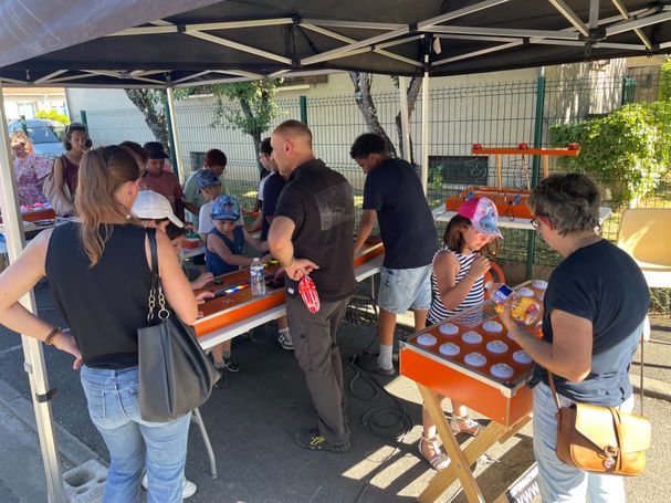 Groupe de joueurs de Box de Defi'fun
